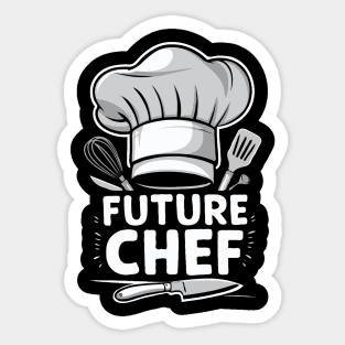 Future Chef. Funny Sticker